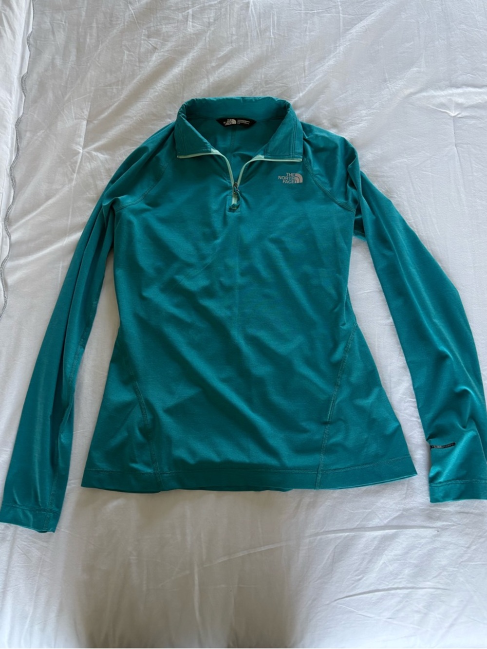 The North Face Women's Teal Half-Zip Pullover